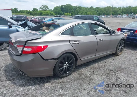 2013 Hyundai Azera из США, поврежденный, VIN KMHFH4JG2DA263558